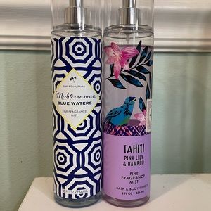 Bath and Body Works Sprays